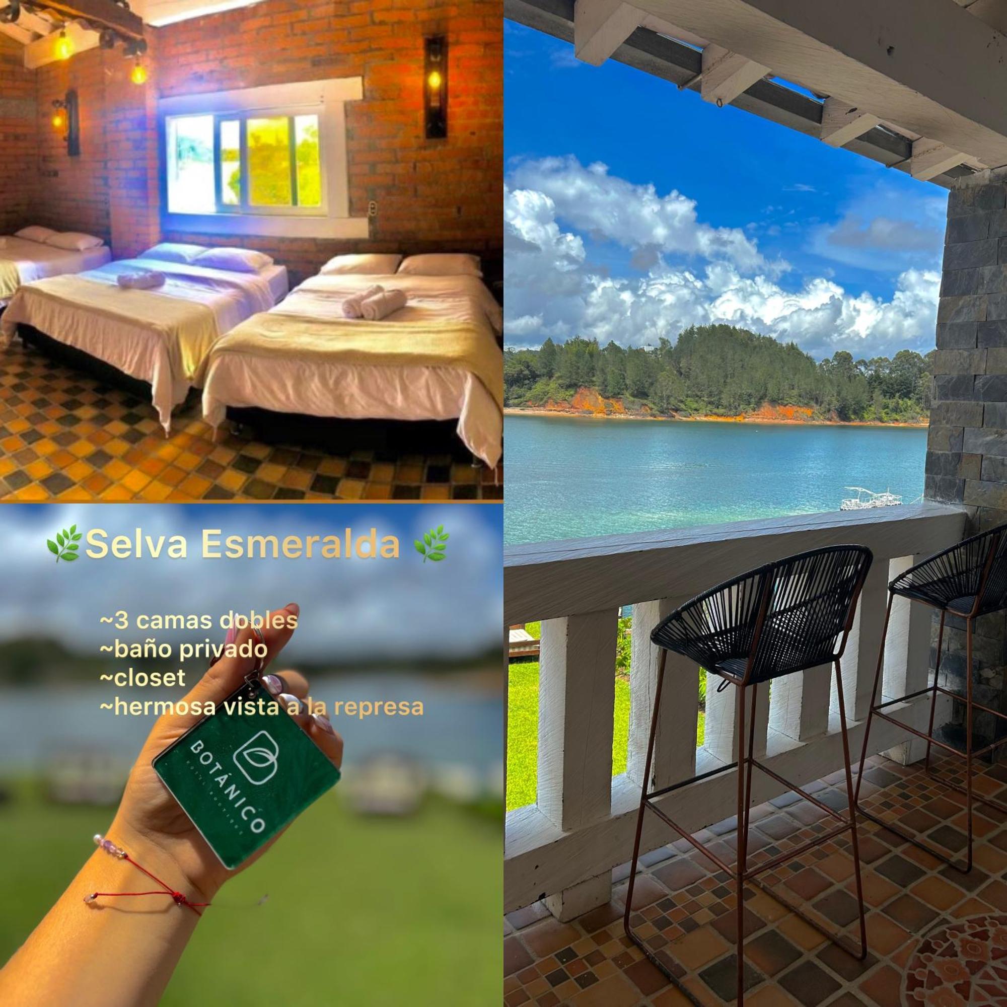 Botanico Hotel Boutique Guatape El Penol  Екстериор снимка